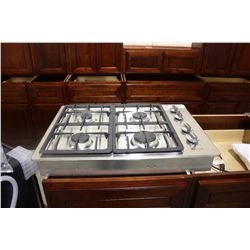 JENN-AIR STAINLESS STEEL 4 BURNER COOK TOP