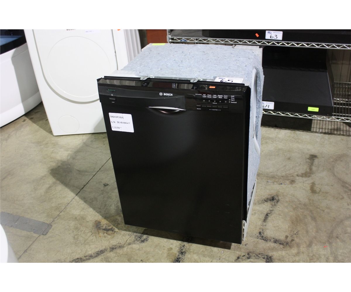 BLACK BOSCH MODEL SHE43P06UC ECO SENSE DISHWASHER Able Auctions