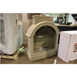 DIMPLEX FAUX STONE SCOTTSDALE FIREPLACE MANTEL