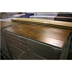 HAND SCRAPED GOLDEN OAK 12MM GLUELESS LAMINATE