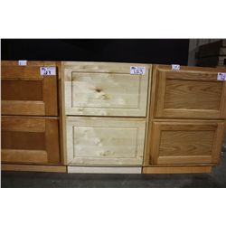 COMPLETE BIRCH KITCHEN CABINET SET INC: