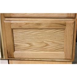 OAK 27X84 PANTRY CABINET