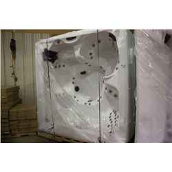 HOT TUB - BENCH SEATING, 90SS JETS, SNOW WHITE,