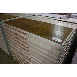 HAND SCRAPED GOLDEN OAK 12MM GLUELESS LAMINATE