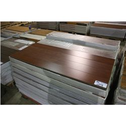 ROSEWOOD 12MM GLUELESS LAMINATE FLOORING - 19.5