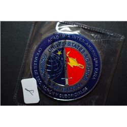 United States Air Force Professional Military Education Military Challenge Coin; EST. $5-10