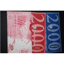 1999-D US Mint Coin Set To Include US Mint State Quarter Coin Set; 2000-D US Mint Coin Set To Includ