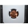 Image 1 : 1944-D US Lincoln Wheat Back Penny; NGC Graded MS66 RD; EST. $20-30