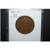 Image 2 : 1841 US Large One Cent; MCPCG Graded EF40; EST. $125-250