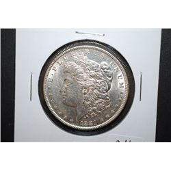 1881 US Silver Morgan $1; EST. $45-55