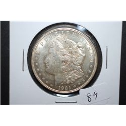 1921 US Silver Morgan $1; EST. $30-40