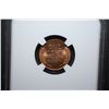 Image 2 : 1942-D US Lincoln Wheat Back Penny; NGC Graded MS66 RD; EST. $20-30