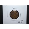 Image 1 : 1937-F German 1 Reichspfennig Foreign Coin With Flying Eagle Holding Swatstika; EST. $10-15