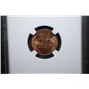 Image 2 : 1942-D US Lincoln Wheat Back Penny; NGC Graded MS66 RD; EST. $20-30