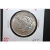 Image 1 : 1927-D US Peace $1; Key Date; EST. $60-70