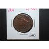 Image 1 : 1831 US Large One Cent; EST. $15-20