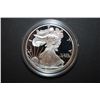 Image 1 : 2001-W US Silver American Eagle $1 Proof In Velvet Box With COA Included; 99.9% Silver 1 Oz.; EST. $