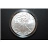 Image 1 : 2008-W US Silver American Eagle $1 In Display Box With COA Included; 99.9% Silver 1 Oz.; UNC; EST. $