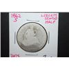 Image 1 : 1862-S US Seated Liberty Half Dollar; Date Barely Legible; EST. $20-30