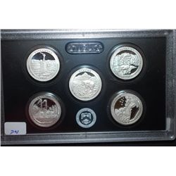 2011 US Mint Silver State Quarter Proof Set; EST. $40-50