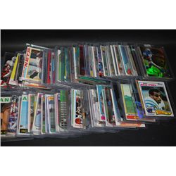 NFL & MLB Sports Trading Cards; Various Dates, Players & Teams; Lot 83 Cards; EST. $20-75