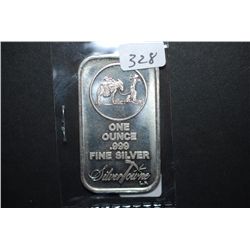 SilverTowne Silver Ingot; .999 Fine Silver 1 Oz.; EST. $40-50