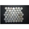 Image 1 : US Silver Dimes $5 Face Value; Various Dates, Conditions & Mint Marks; Lot of 50; EST. $150-175