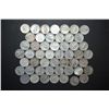 Image 2 : US Silver Dimes $5 Face Value; Various Dates, Conditions & Mint Marks; Lot of 50; EST. $150-175