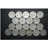 Image 2 : US Silver Quarters $5 Face Value; Various Dates, Conditions & Mint Marks; Lot of 20; EST. $150-175
