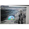 Image 1 : 2000 US Holographic Postal Stamp Sheet "Landing On The Moon" $3.20 Stamp; EST. $15-20