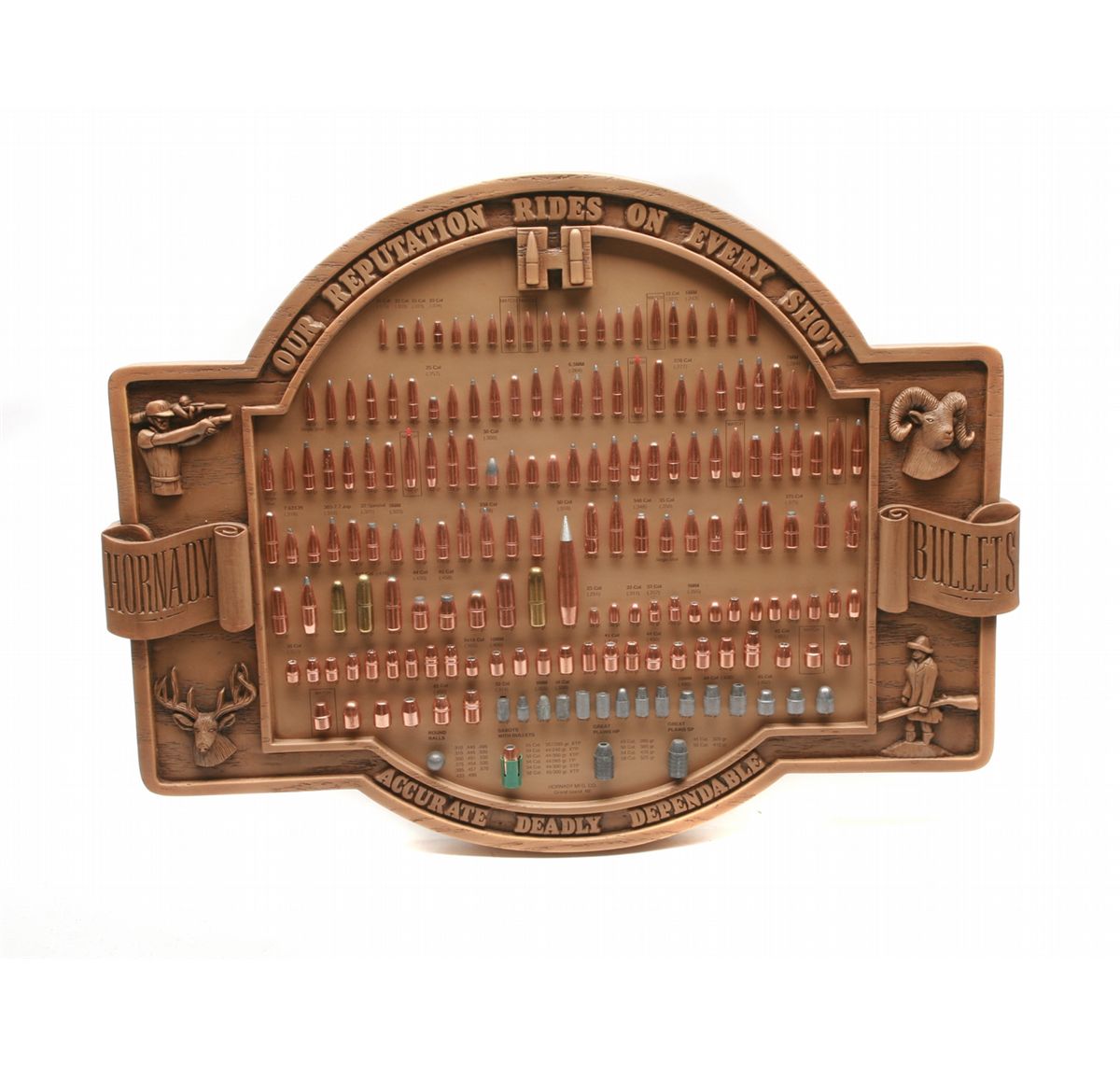 Lot 62 - Hornady Bullet Display Board