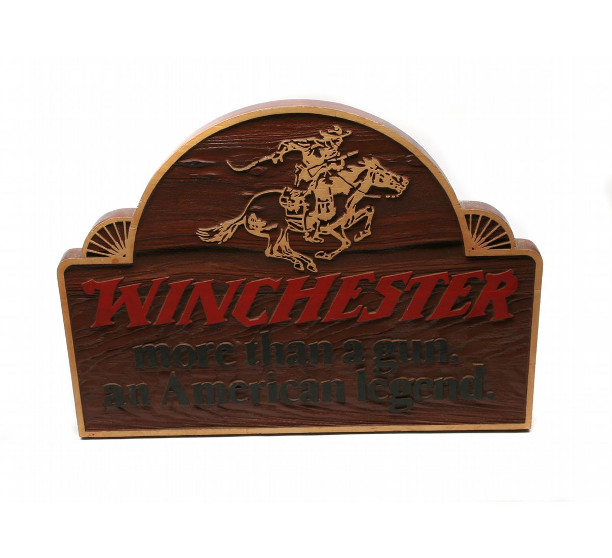 Lot 88 Vintage Wood Winchester Sign