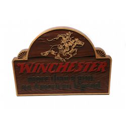 Lot 88 - Vintage Wood Winchester Sign