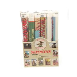 Lot 99 - Vintage Winchester Poster Set