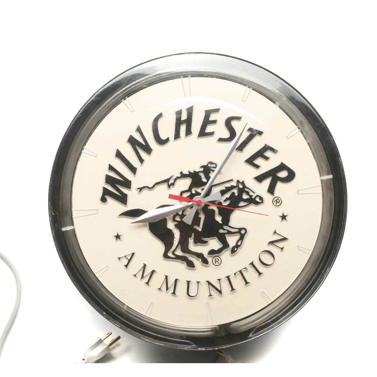 Lot 105 Neon Winchester Wall Clock