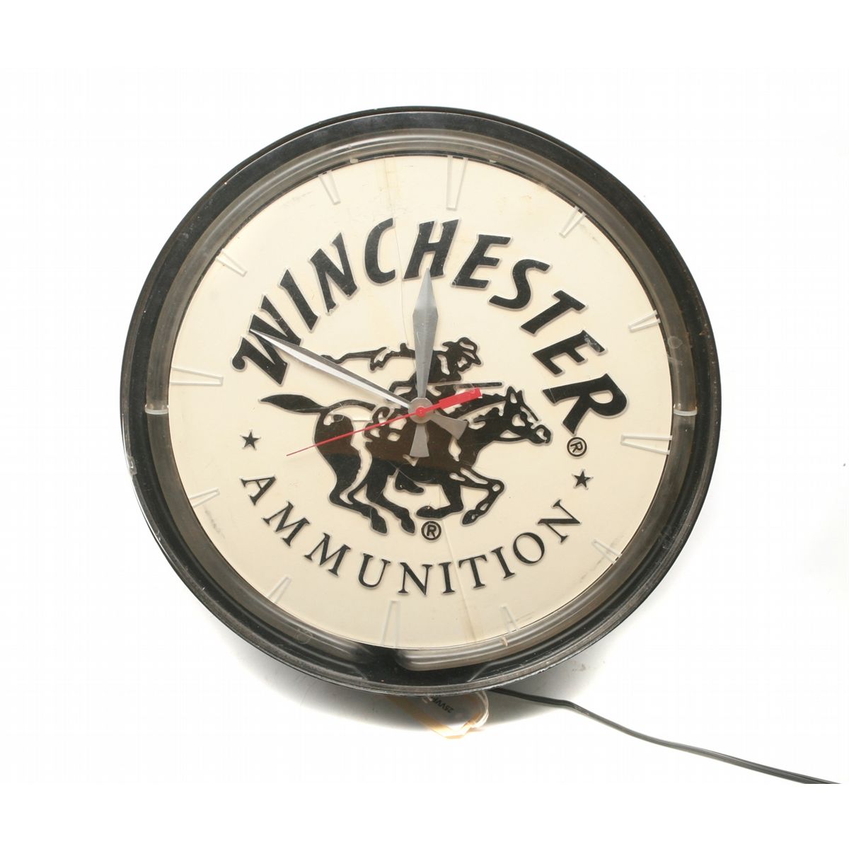 Lot 106 Neon Winchester Wall Clock
