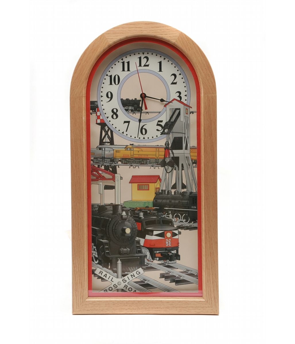 Lot 116 Train Wall Clock