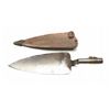 Image 1 : Lot 174 - Springfield Trapdoor Trowel Bayonet/Sheath