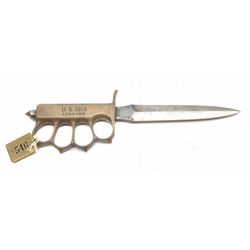 Lot 177 - US Military Trench Knife/ Paper Weight