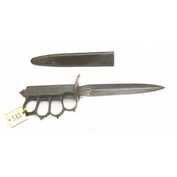 Lot 178 - US Military Trench Knife/Sheath/Paper Weight