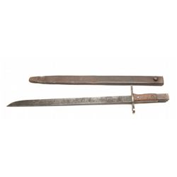 Lot 188 - Japanese Arisaka Bayonet/Chinese Sheath