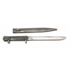 Lot 190 - Turkish Ersatz FAL Bayonet/Sheath