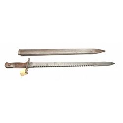 Lot 194 - Swiss Schmidt-Rubin Pioneer Bayonet/Sheath