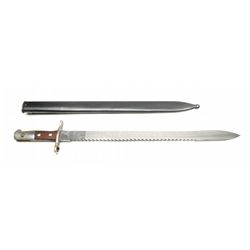 Lot 195 - Swiss Schmidt-Rubin Pioneer Bayonet/Sheath