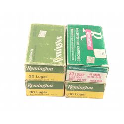 Lot 261 - .30 Luger Ammo