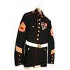 Image 1 : Lot 313 - WW2 USMC Dress Blues Uniform Set/Belt