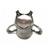 Image 3 : Lot 322 - Asst'd Vintage Black Silver Tea Set