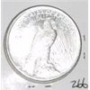 Image 2 : 1923 PEACE SILVER DOLLAR RED BOOK VALUE IS $55.00 *RARE MS-63 HIGH GRADE* !!