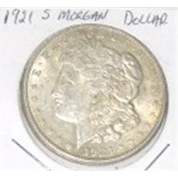 1921-S MORGAN SILVER DOLLAR *RARE TONED PLEASE LOOK AT PICTURE TO DETERMINE GRADE*!!