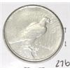 Image 2 : 1923-S PEACE SILVER DOLLAR RED BOOK VALUE IS $150.00 *RARE MS-63 HIGH GRADE*!!